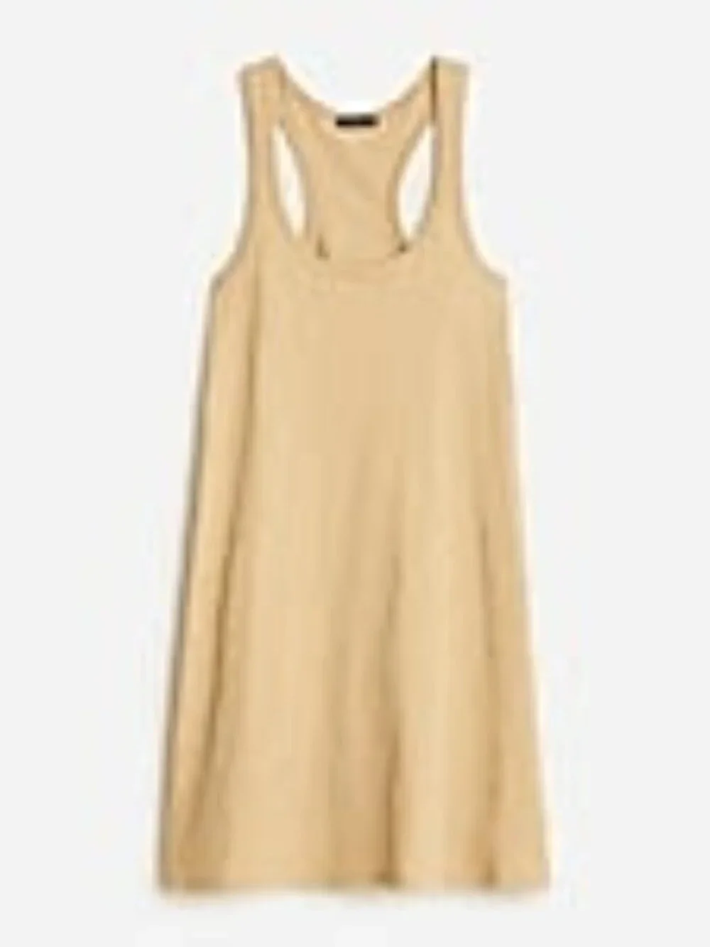 J.Crew Swingy Mini Tank Dress in Desert Sand